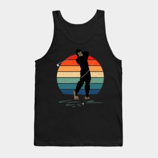 Retro BIgfoot Golfing Tank Top